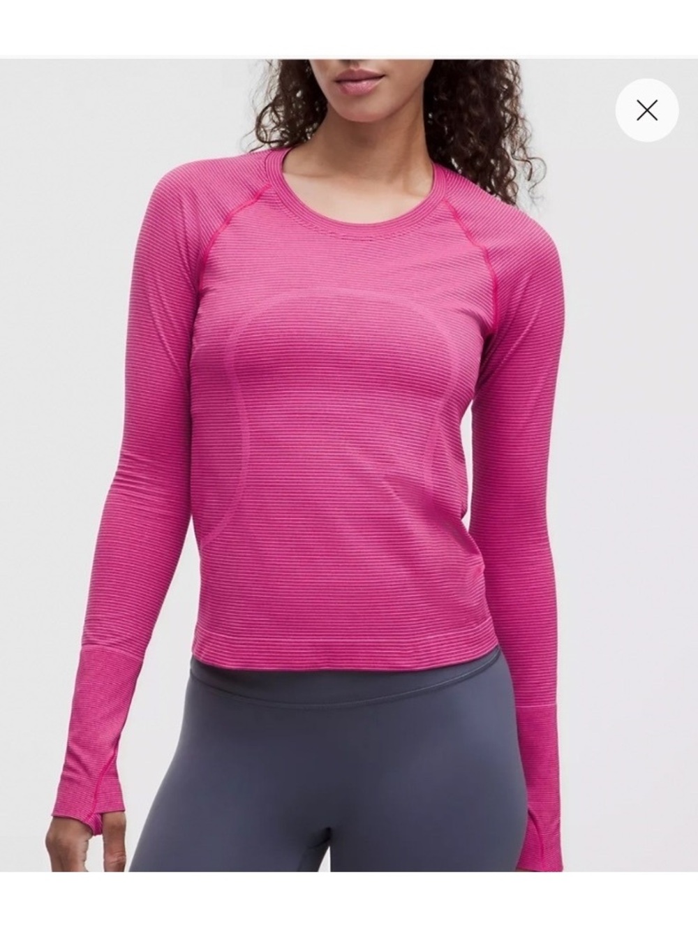 Luluemon Swiftly Tech Long-Sleeve Shirt 2.0 Waist Length